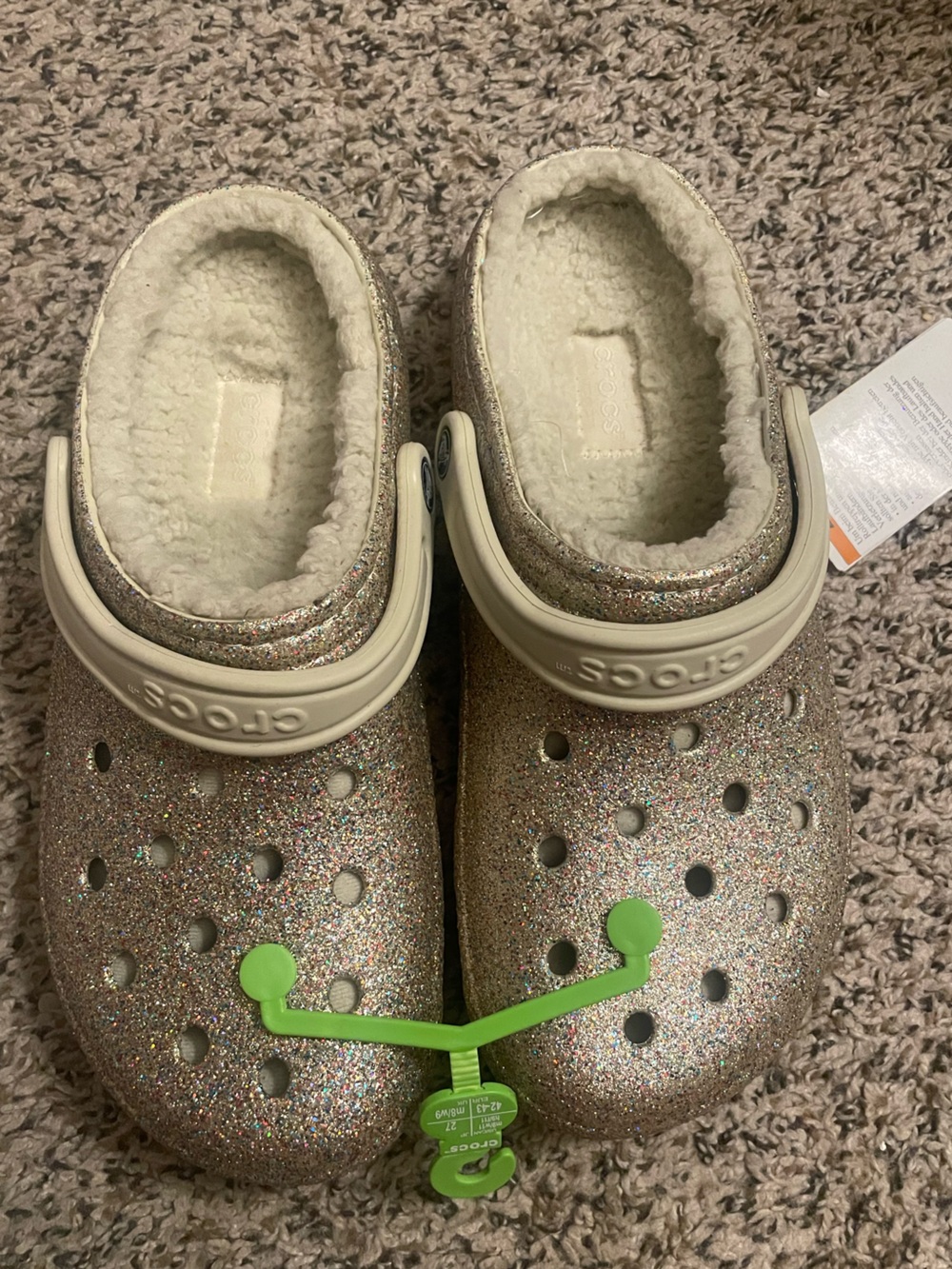 CROCS Classic Glitter Lined clog